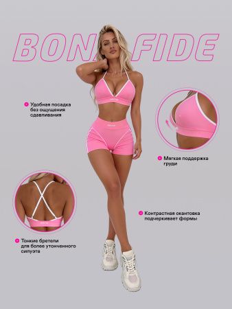Bona Fide: Charm Top "Candy Pink"