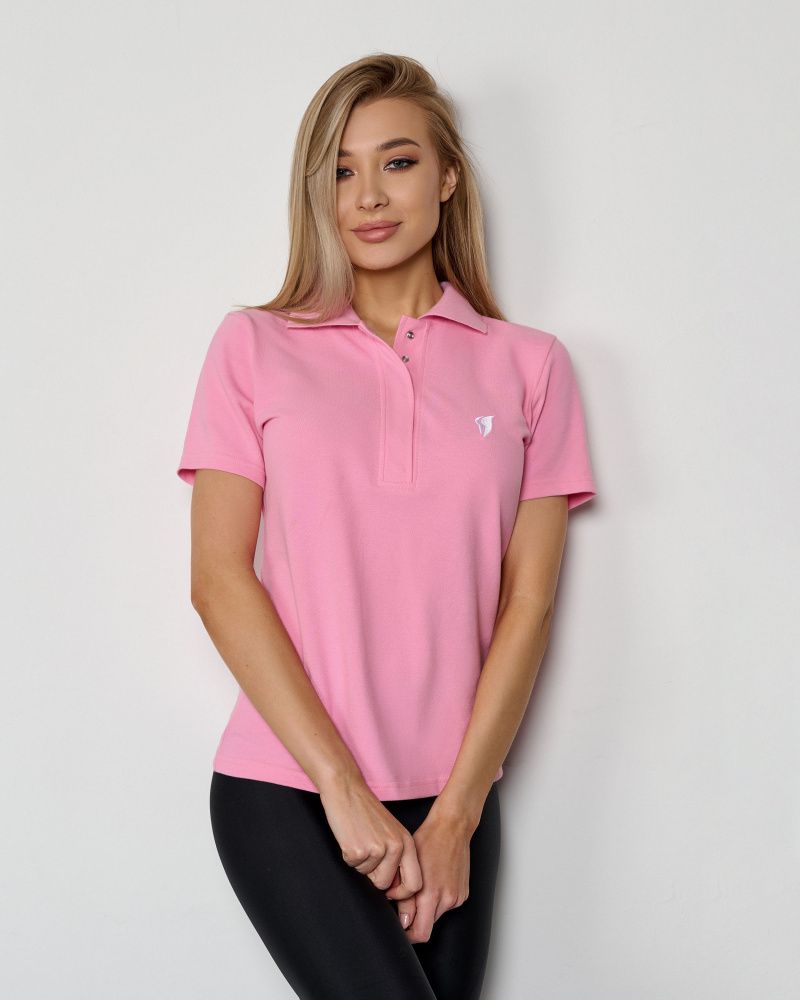 Bona Fide: T-Shirt Polo "Baby Pink"