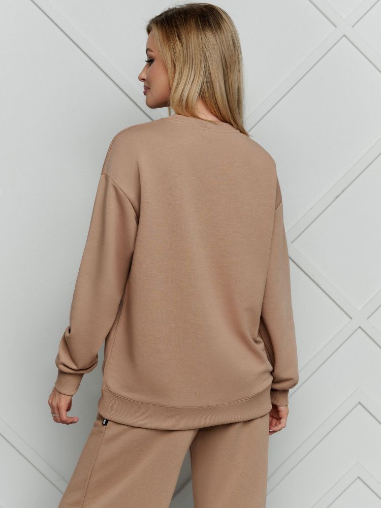 Bona Fide: Happy Sweatshirt "Mokko"