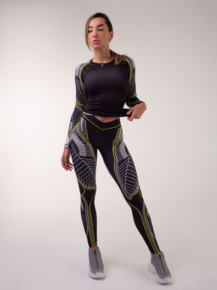 Bona Fide: Rashguard Round Insect "Black"