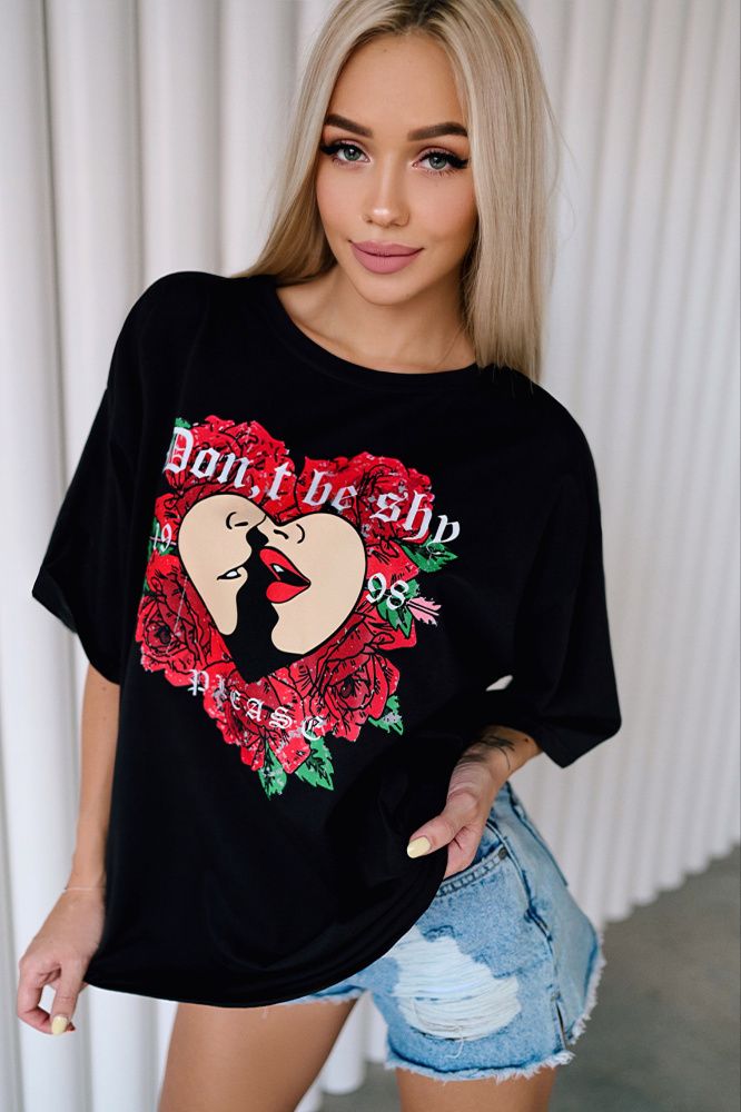 Футболка : OVERSIZE T-shirt "Lovers"