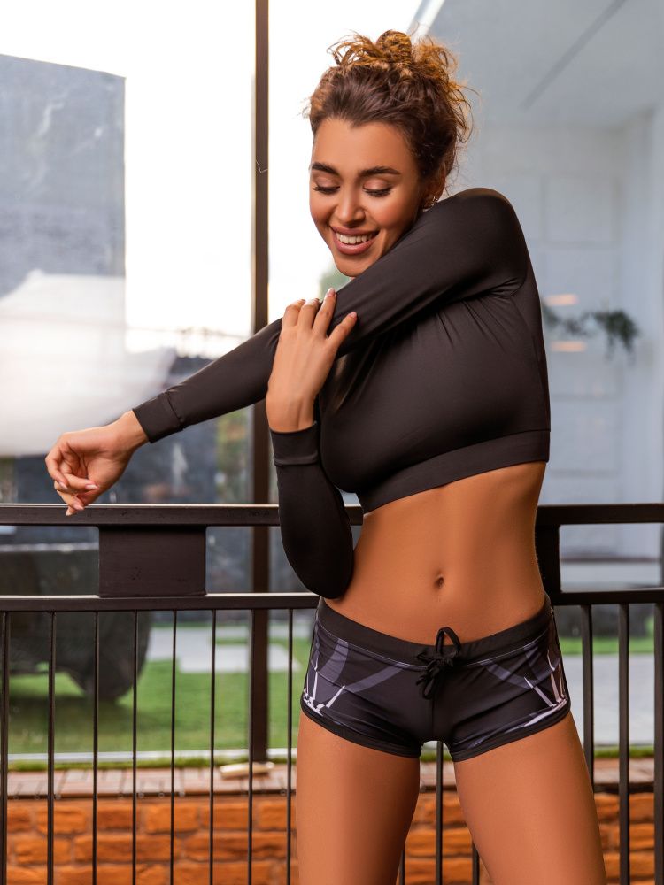 Bona Fide: Shorts "Dragon Breath Black"