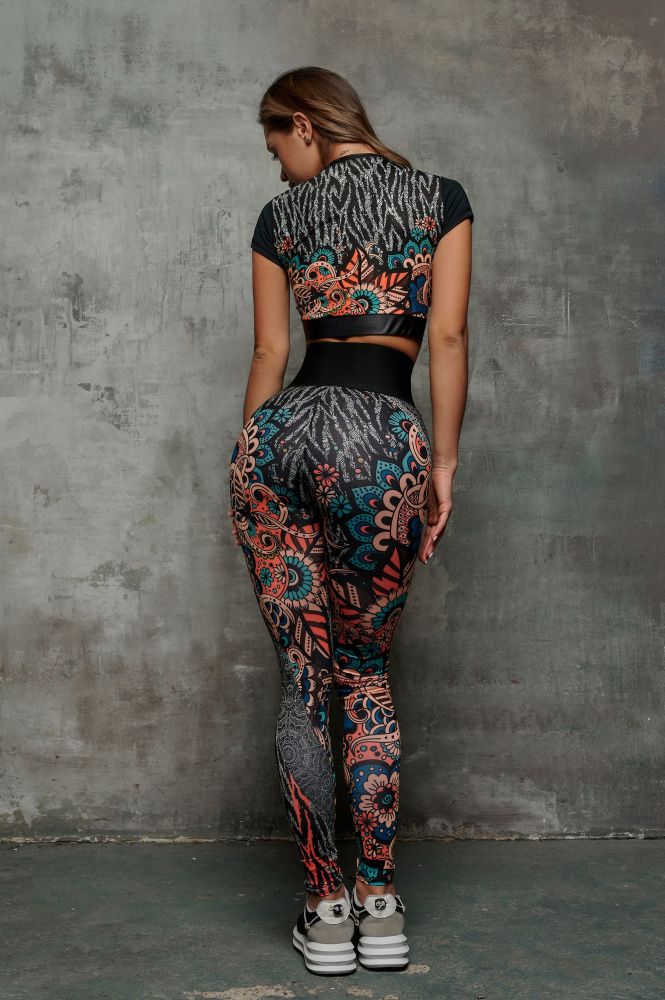 Bona Fide: Midi Rash Bloom "Coral"