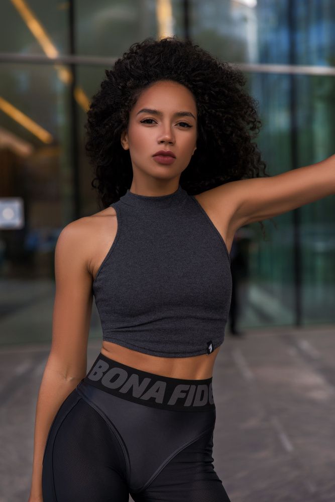 Bona Fide: Top Slim "Dark Gray"