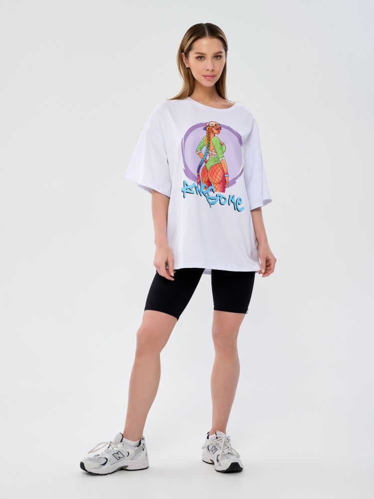 Футболка : OVERSIZE T-shirt "Awesome"