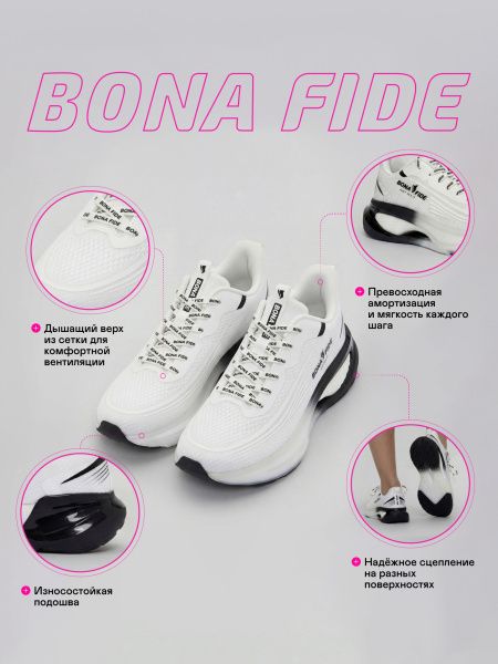 Bona Fide: Sneakers Just Sex It "White&Black"