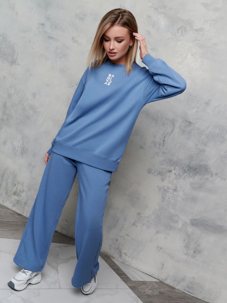 Bona Fide: Happy Sweatshirt "Navy"