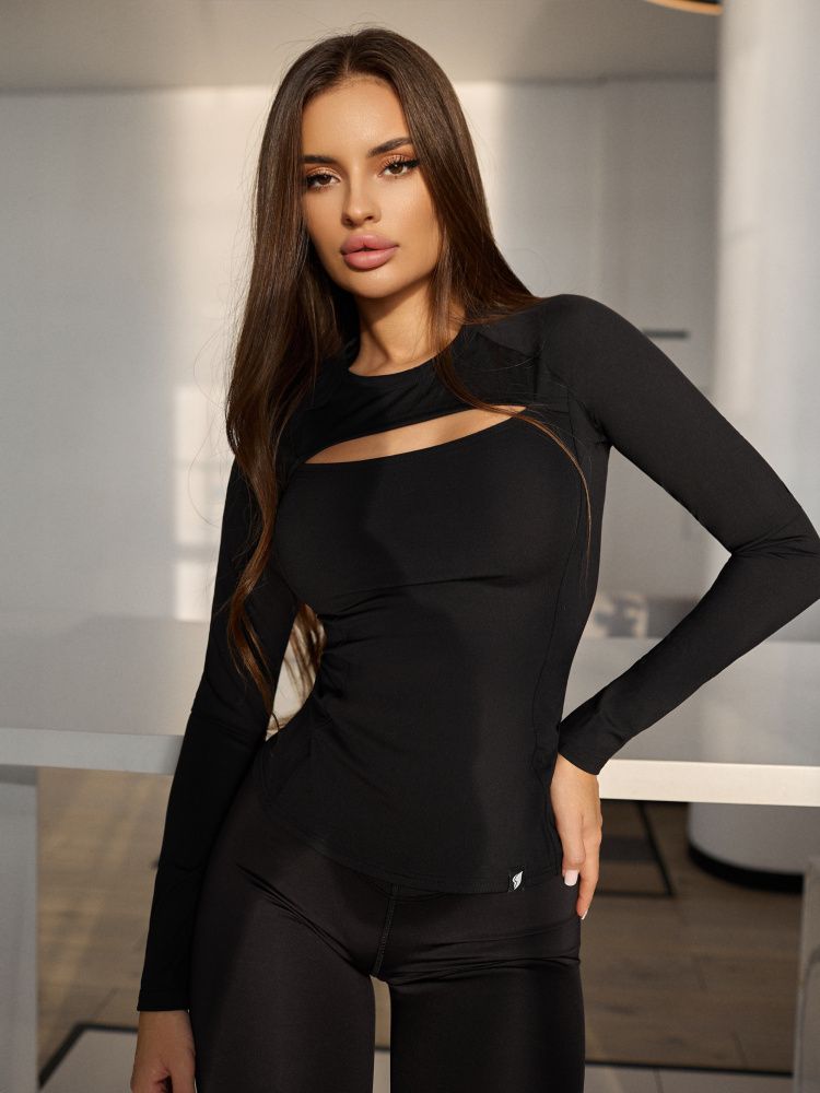 Рашгард Racy Rash Long "Black"