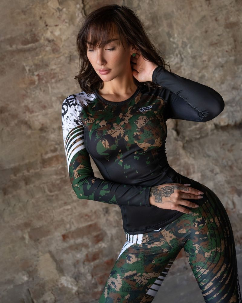 Bona Fide: Rashguard Round Military Edition "Khaki"