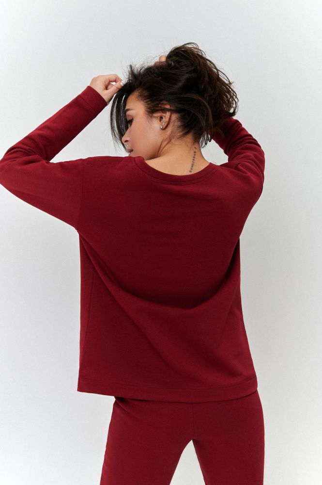 Bona Fide: Sweatshirt Your Comfort "Bordo"