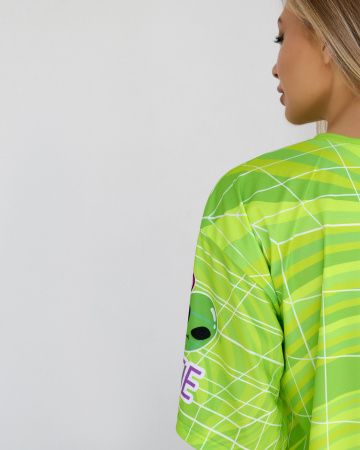 Футболка OVERSIZE T- shirt JOY "Green"