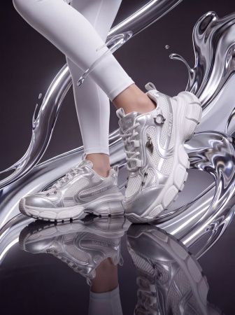 Bona Fide: Sneakers Iron Step "Silver"