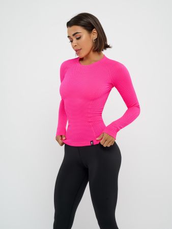 Рашгард Rashguard Round "Neon Pink"