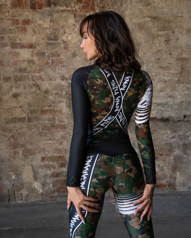 Bona Fide: Rashguard Round Military Edition "Khaki"