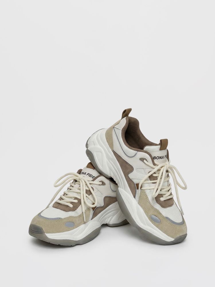 Bona Fide: Sneakers Bona Wave "Beige"