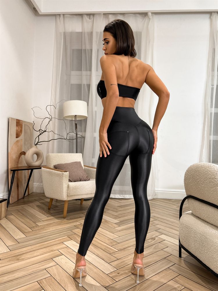 Лосины Who Is your Freddy "Black Skin"