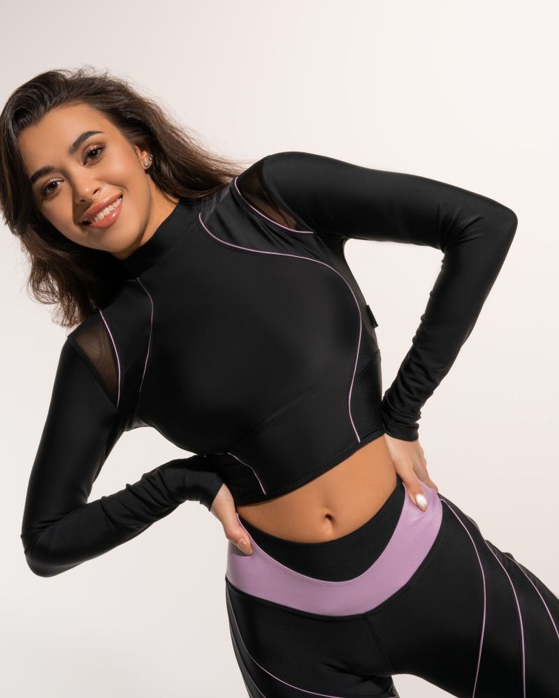 Bona Fide: Rashguard OverFlow Skin "Black & Shine"