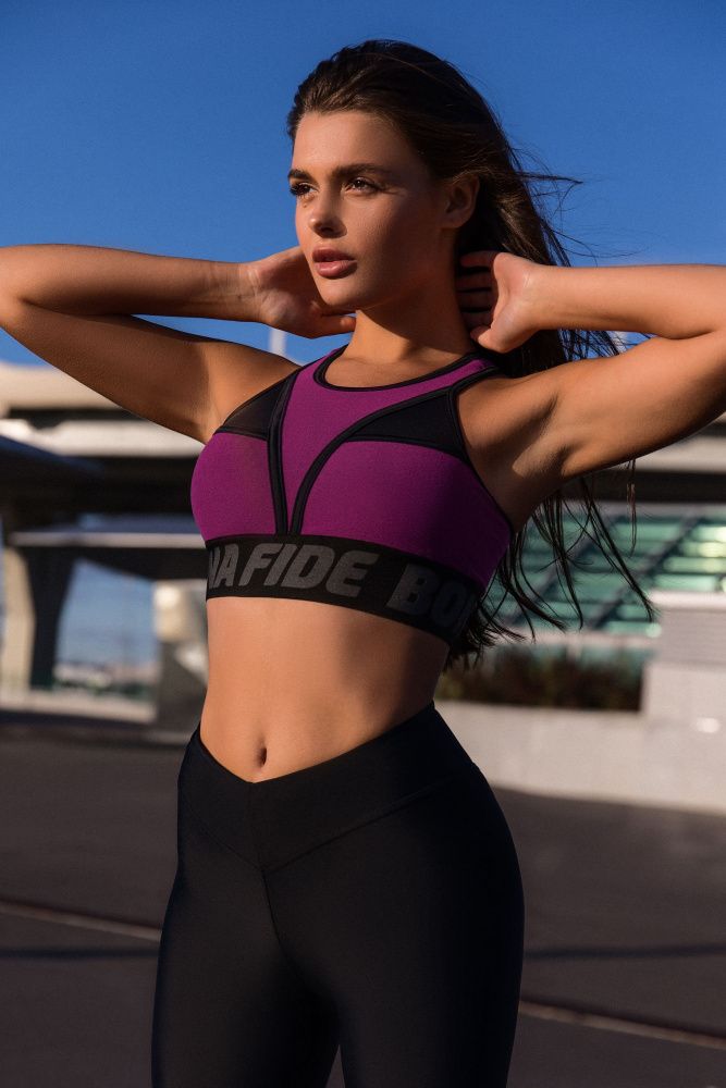 Bona Fide: Top DarkMisstress "Purple Vine Melanje"