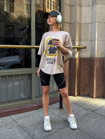 Футболка : OVERSIZE T-shirt "Agent Duck"