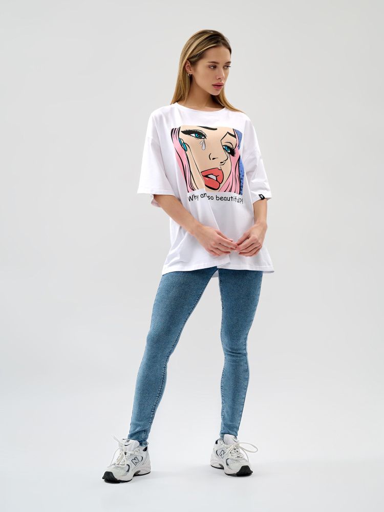 Футболка : OVERSIZE T-shirt "Beautiful"