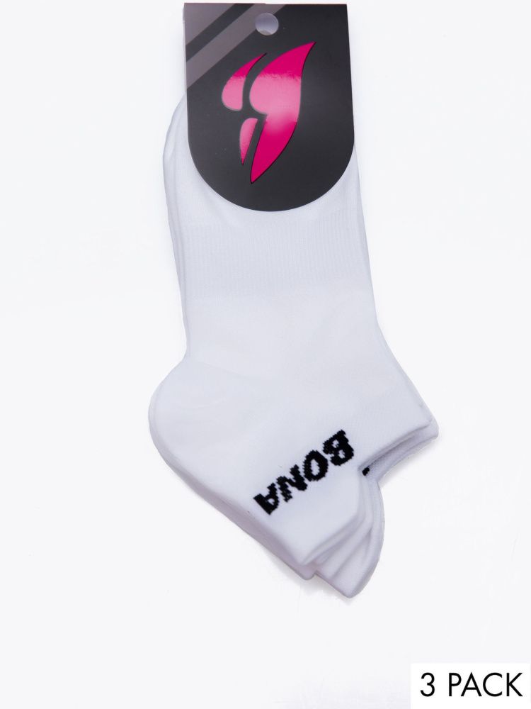 Bona Fide: Socks "White"(3 пары)