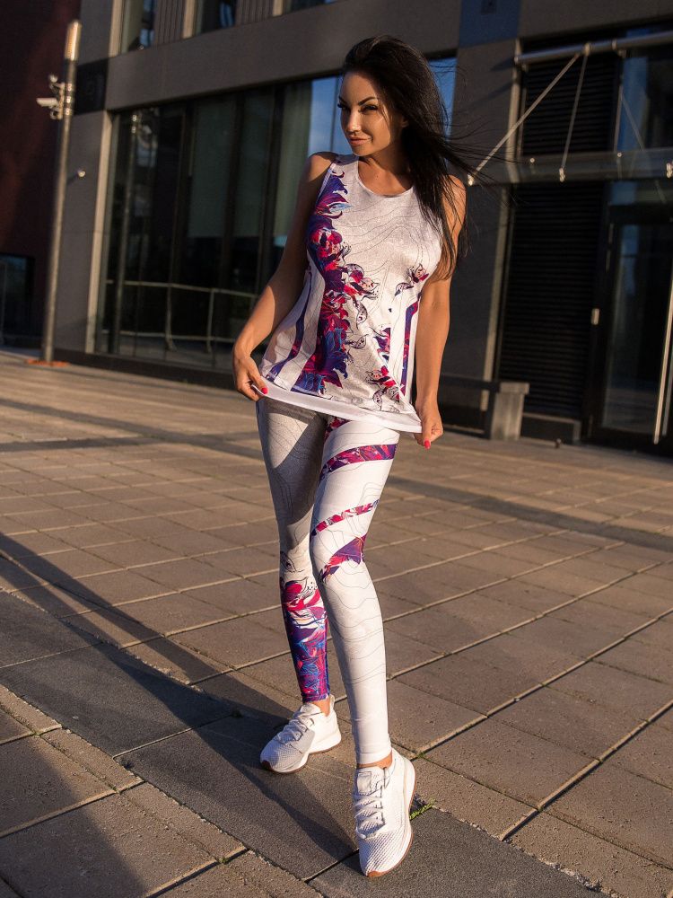 Bona Fide: Shirt Tiki Flo "White"