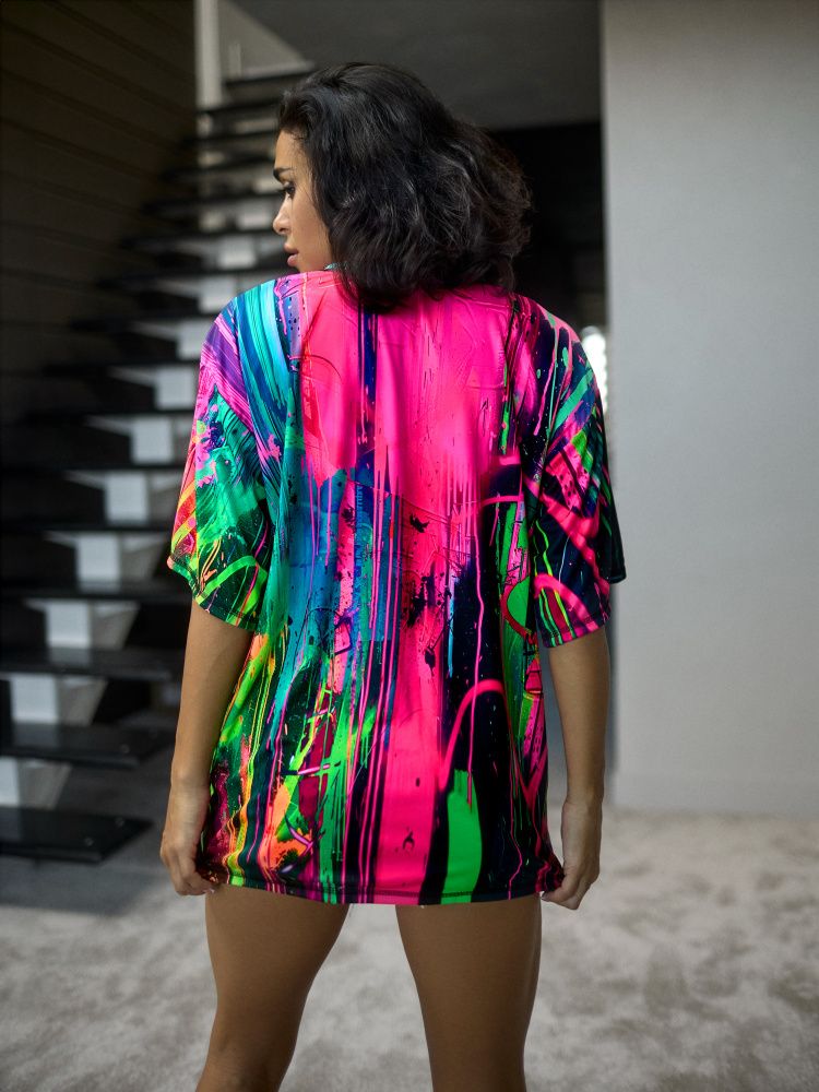 Bona Fashion: OVERSIZE T-shirt "Vivid"