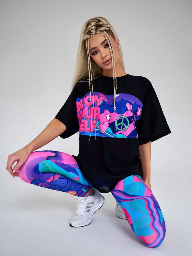 Футболка OVERSIZE T-shirt "Girl Power"