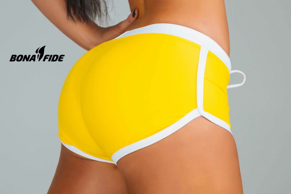 Bona Fide: Shorts "Yellow & White"