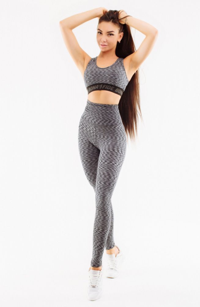 Bona Fide: Bona Corsage Soft Melanje "Black & Gray"