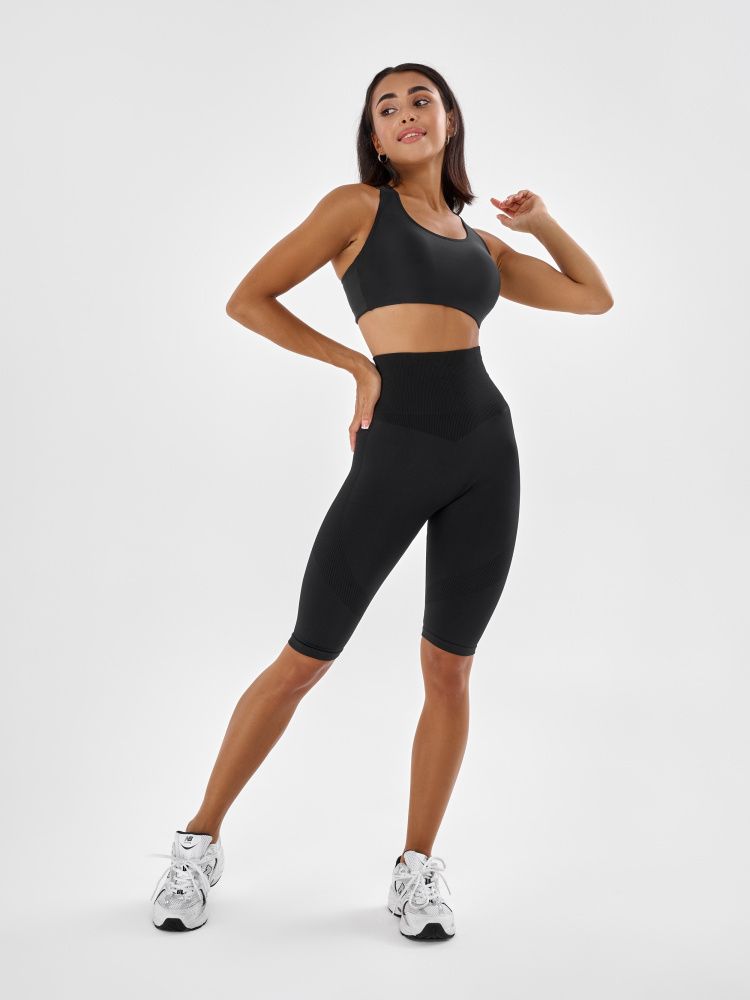 Bona Fide: Bona Seamless Cycling "Black"