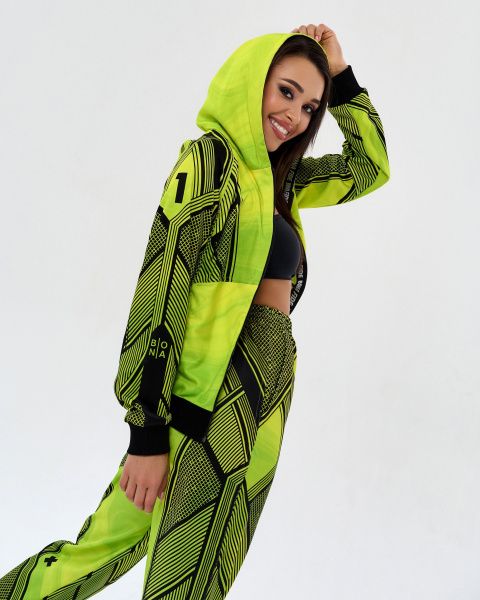 Bona Fide: Hoody Mainstream "Neon Green"