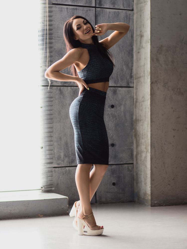 Bona Fide: Bastet Skirt "CrocoLux"