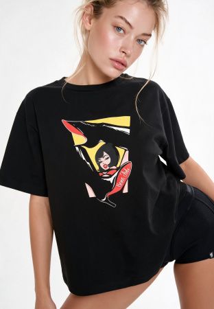 Bona Fide: OVERSIZE T-shirt "High heels"