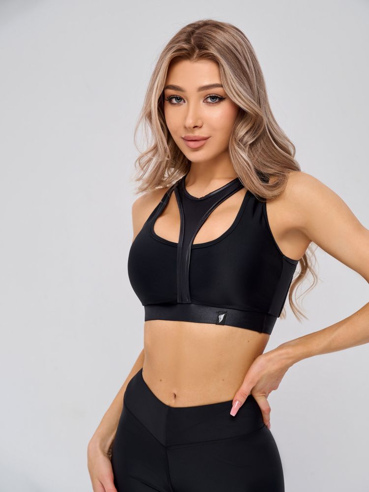 Bona Fide: Celtic cross Top "Black Skin"