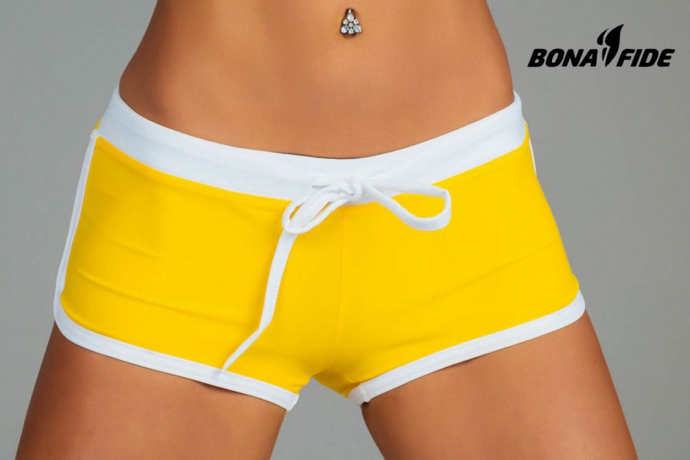 Bona Fide: Shorts "Yellow & White"