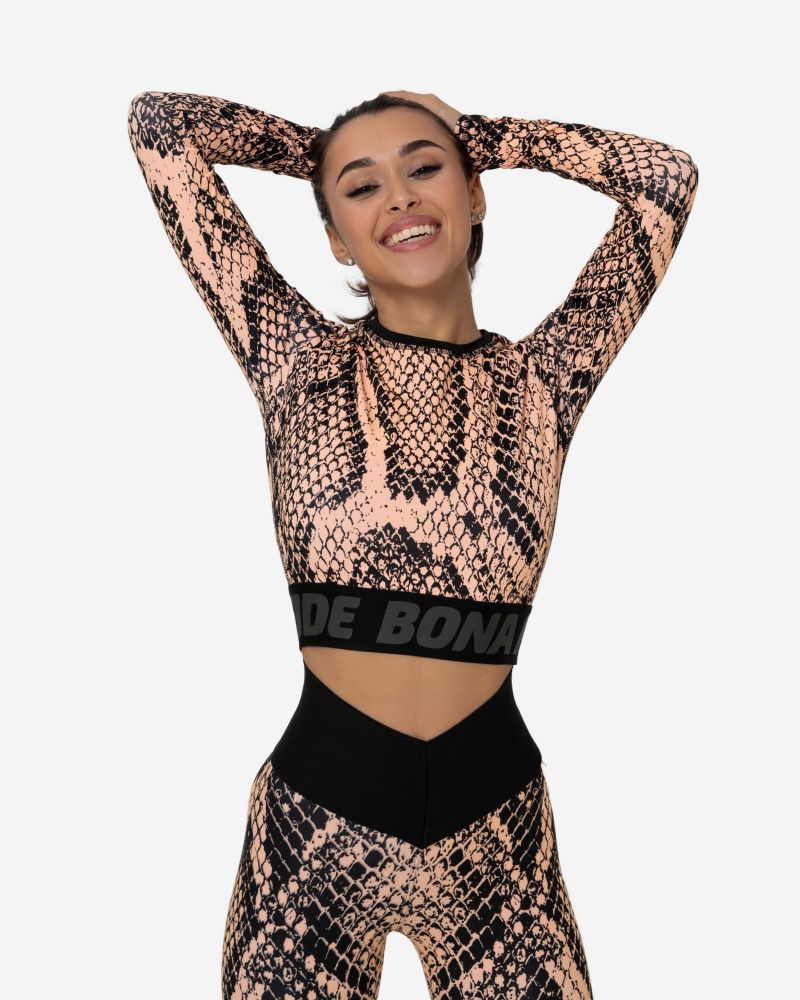 Bona Fide: Rashguard Midi Cobra "Beige"