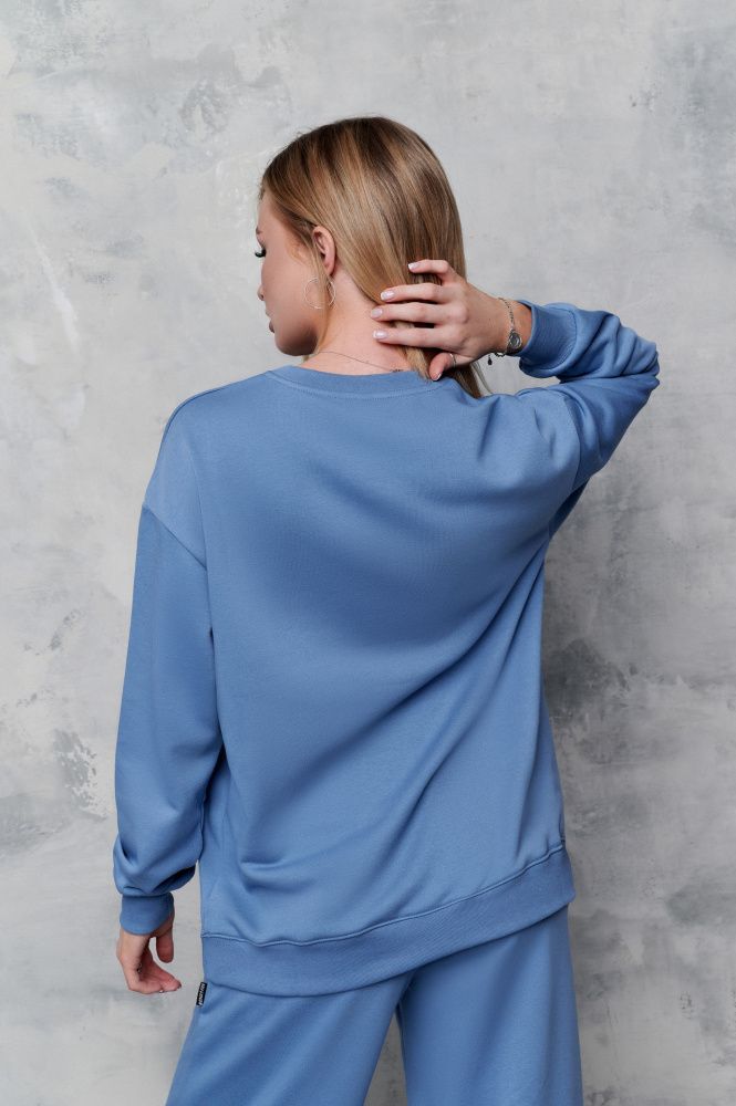 Bona Fide: Happy Sweatshirt "Navy"