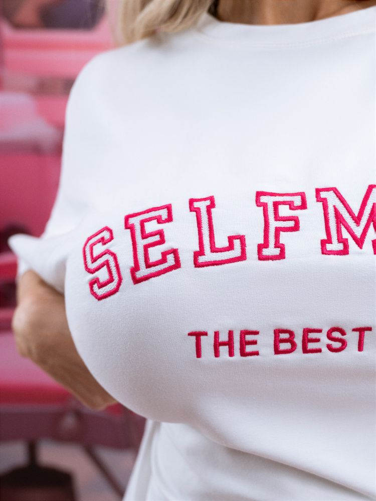 Bona Fashion: OVERSIZE T-shirt Selfmade "White"