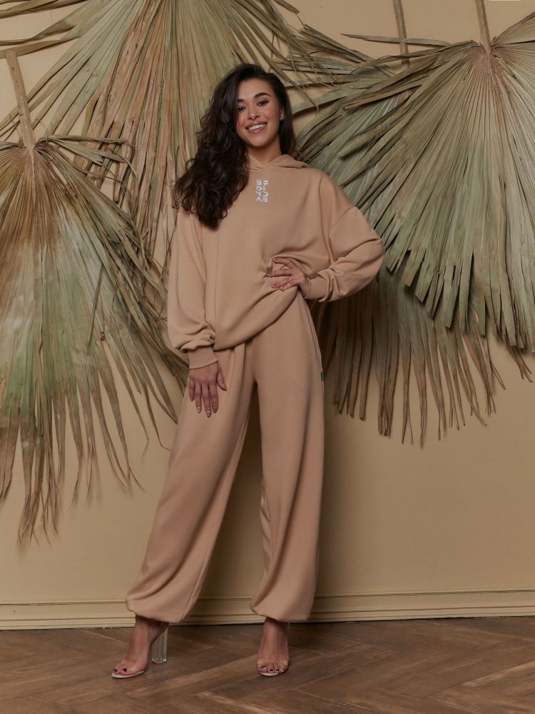 Bona Fide: Happy Hoody "Beige"