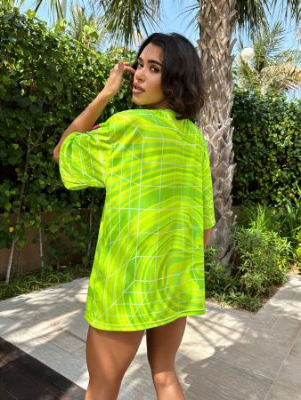 Футболка OVERSIZE T- shirt JOY "Green"
