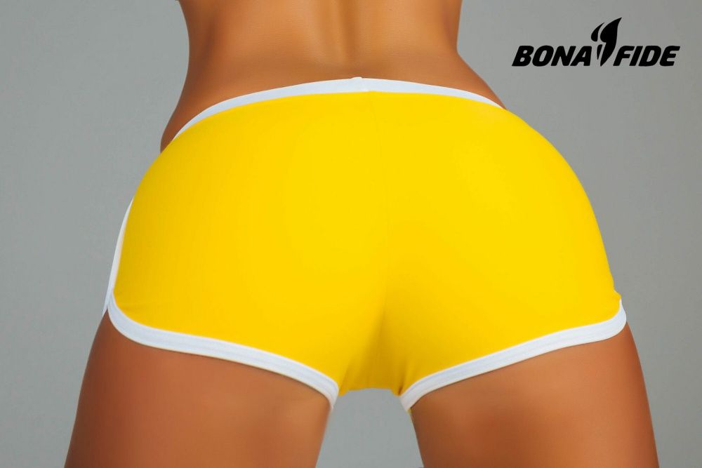 Bona Fide: Shorts "Yellow & White"