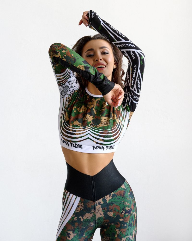 Bona Fide: Rashguard Mini Military Edition "Khaki"