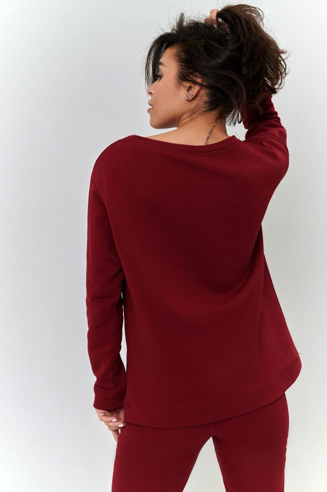 Bona Fide: Sweatshirt Your Comfort "Bordo"