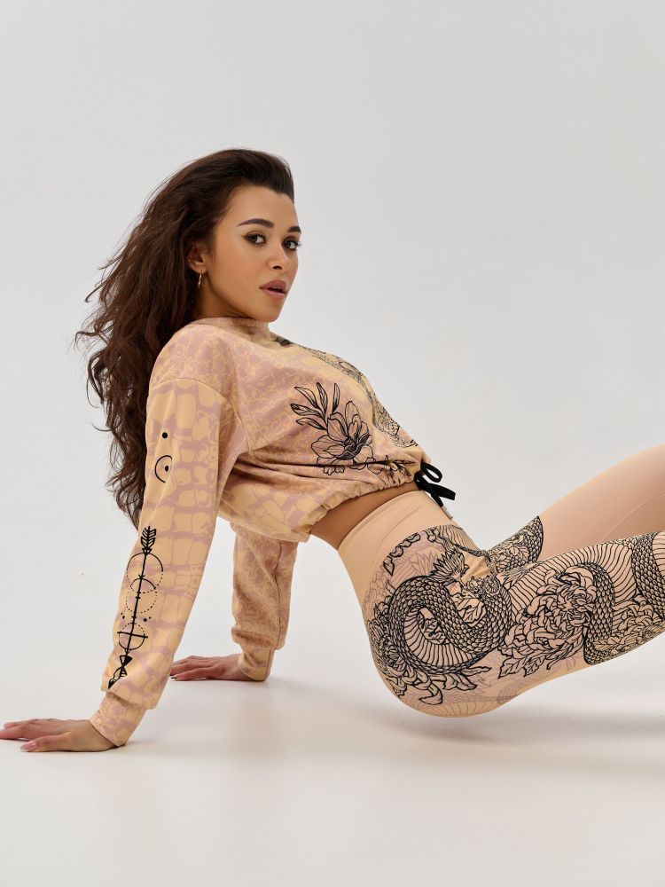 Bona Fide: Sweety Short Tattoo "Beige"