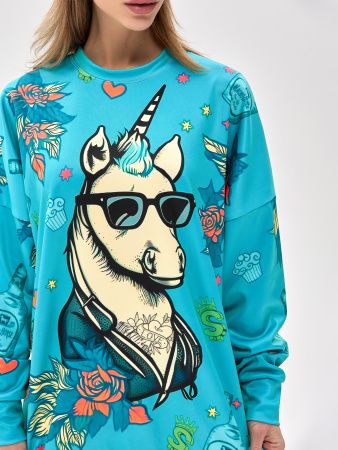Свитшот : PIC-shirt "Macho horse"