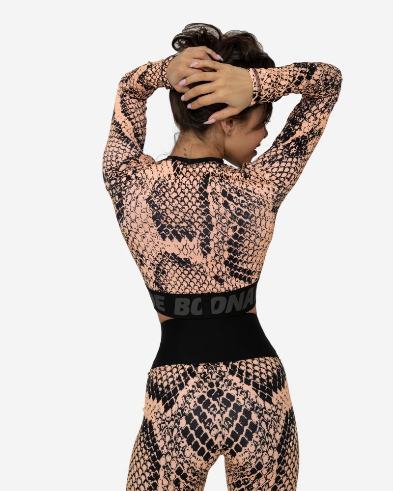 Bona Fide: Rashguard Midi Cobra "Beige"