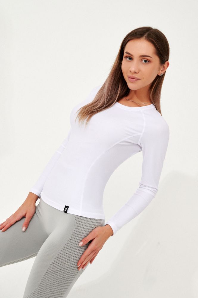 Bona Fide: Rashguard Round "White"