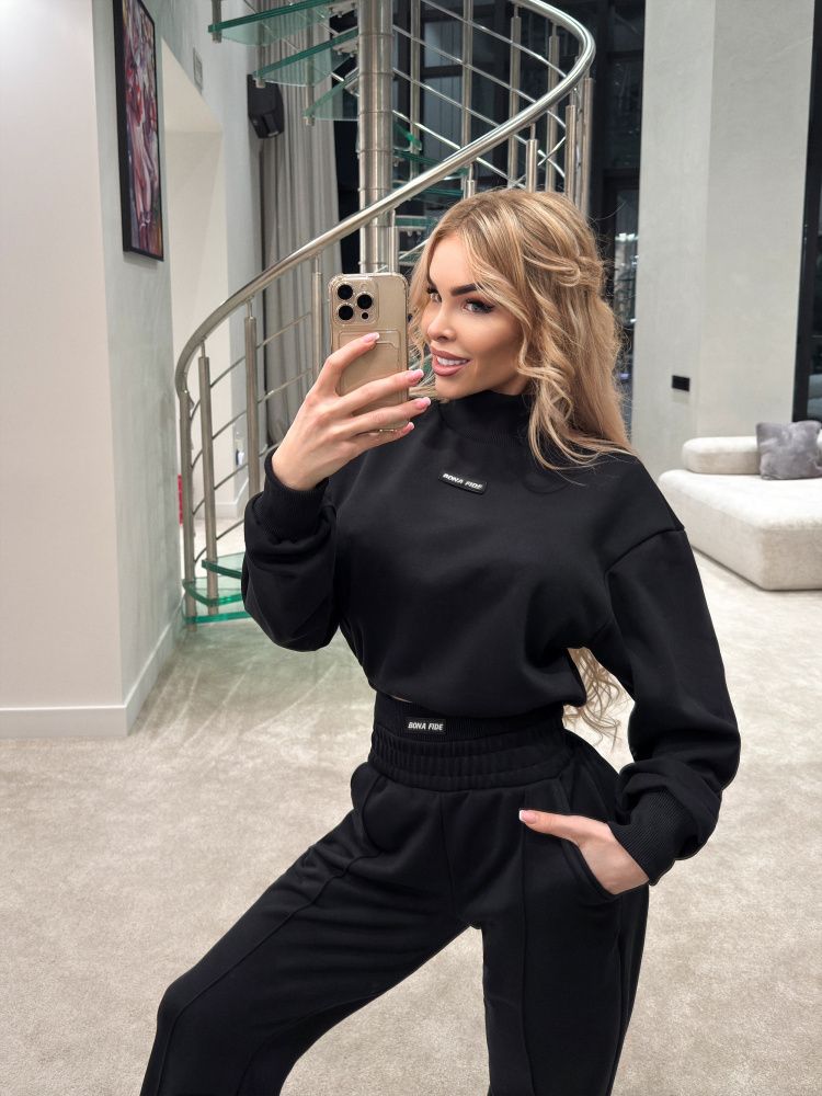 Bona Fashion: Vogue sweatshirt  "Black"