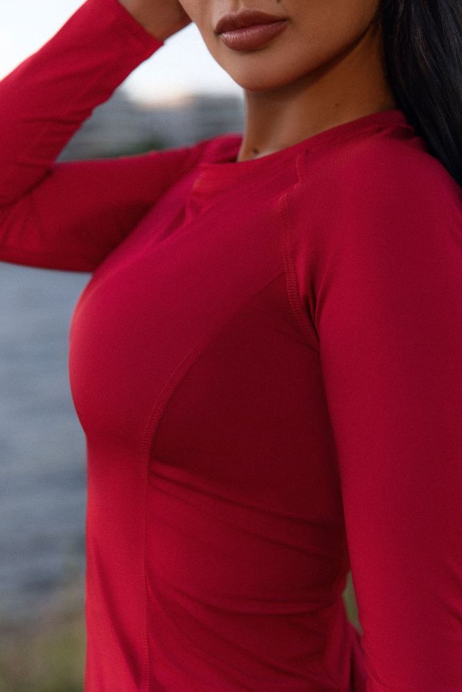 Bona Fide: Rashguard Round "Red"